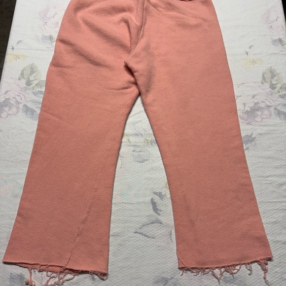 Free people women’s  Pink Tie-Dye Tee and Pink Jogger Set - Picture 14 of 14